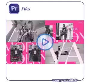دانلود قالب فشن شو پریمیر | Fashion Show Promo Premiere Pro