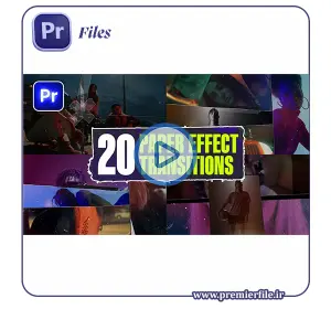 دانلود ترنزیشن افکت کاغذی پریمیر | Paper Effect Transitions