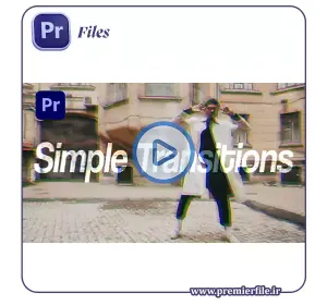 دانلود Simple Transitions (MOGRT) | ترانزیشن‌های ساده و روان پریمیر