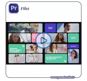 دانلود پروژه آماده Split Screen Intro | اینترو مدرن چند قاب پریمیر